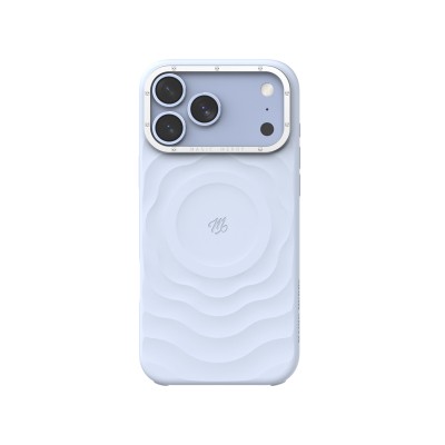Apple iPhone 17 Pro Kılıf M-safe Şarj Özellikli Wiwu Magic Merry Blossom Drift Serisi Kapak - 7