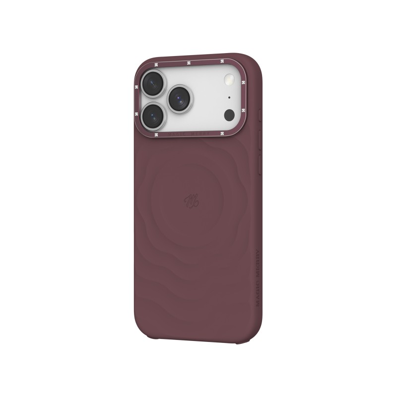 Apple iPhone 17 Pro Kılıf M-safe Şarj Özellikli Wiwu Magic Merry Blossom Drift Serisi Kapak - 8