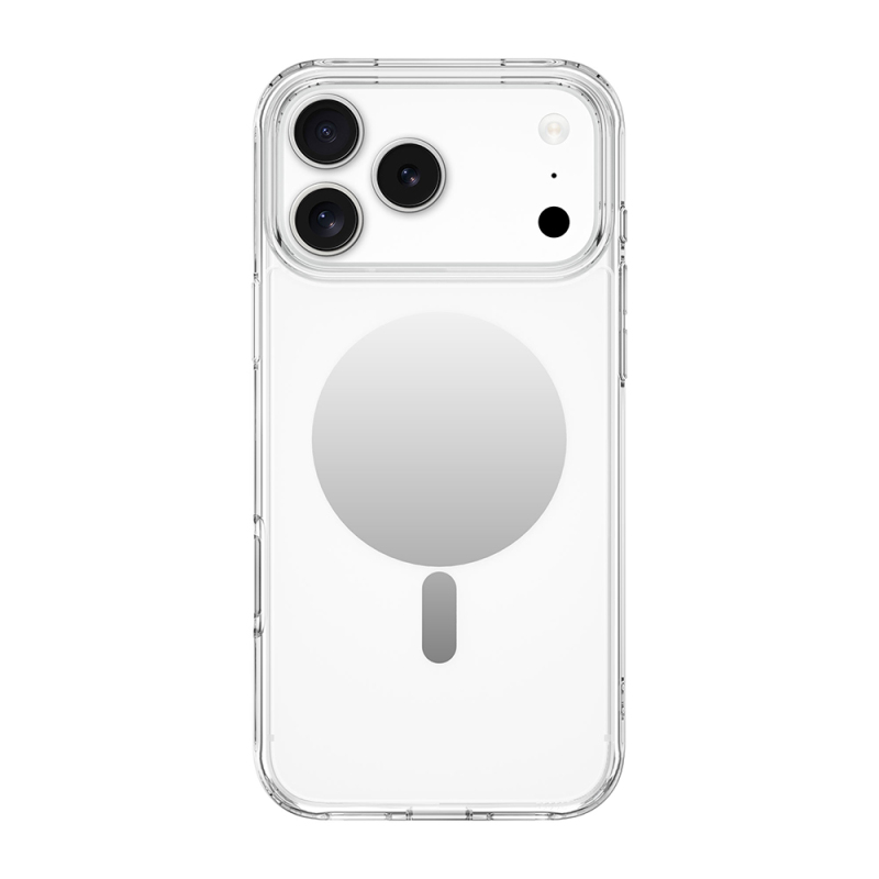 Apple iPhone 17 Pro Kılıf M-safe Şarj Özellikli Wiwu MCC-701 Aynalı Pro Serisi Sert PC Kapak - 3
