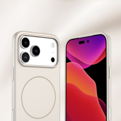 Apple iPhone 17 Pro Kılıf M-safe Şarj Özellikli Wlons Liza Kapak - 9