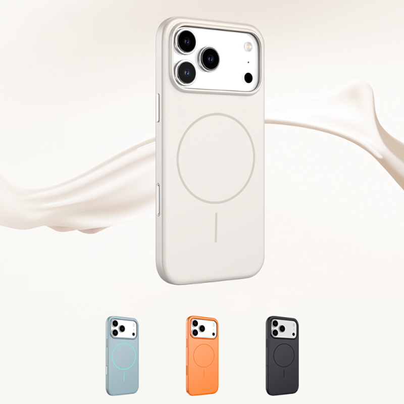 Apple iPhone 17 Pro Kılıf M-safe Şarj Özellikli Wlons Liza Kapak - 12