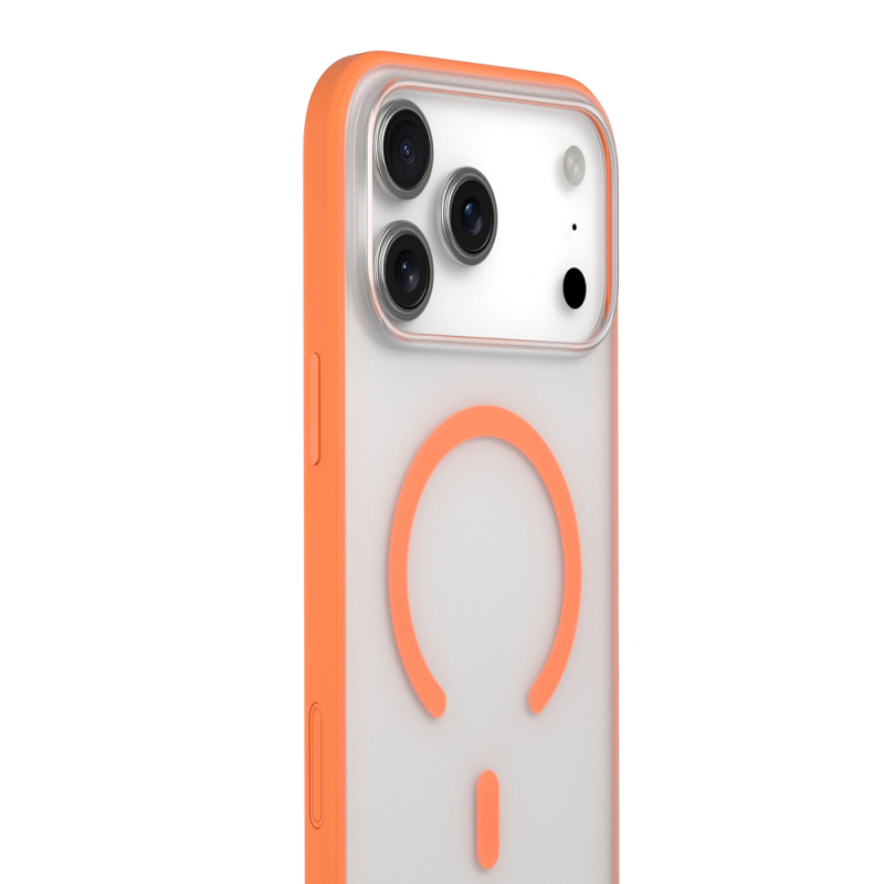 Apple iPhone 17 Pro Kılıf M-safe Şarj Özellikli Youngkit Clear Serisi Kapak - 14