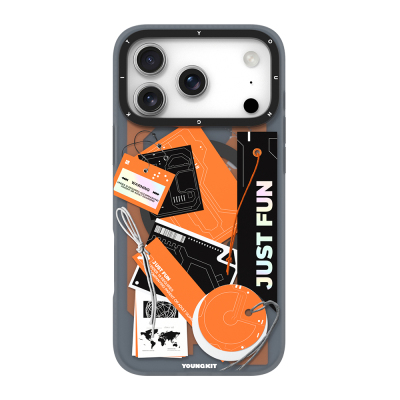 Apple iPhone 17 Pro Kılıf M-Safe Şarj Özellikli Youngkit Different Dimension Serisi Kapak - 3