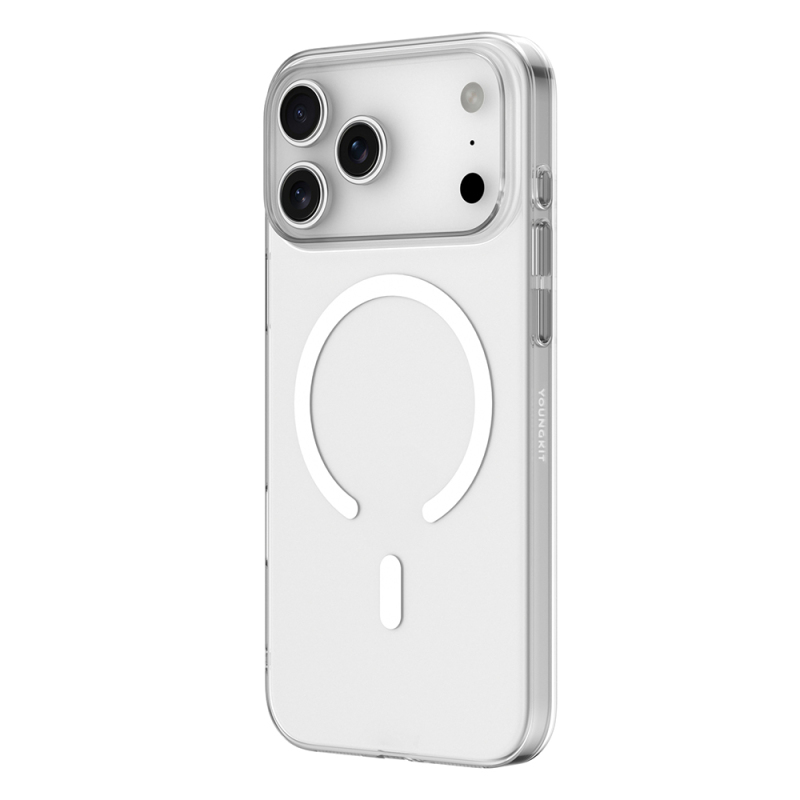 Apple iPhone 17 Pro Kılıf M-safe Şarj Özellikli Youngkit High Definition Serisi Kapak - 4