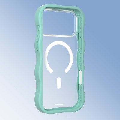 Apple iPhone 17 Pro Kılıf M-safe Şarj Özellikli Youngkit Wave Matte Serisi Kapak - 14