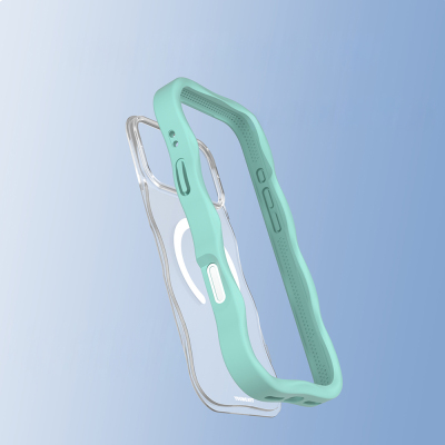 Apple iPhone 17 Pro Kılıf M-safe Şarj Özellikli Youngkit Wave Matte Serisi Kapak - 20