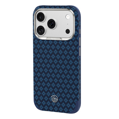 Apple iPhone 17 Pro Kılıf M-Safe Şarj Özellikli Yükseltilmiş Kamera Çerçeveli Benks ArmorGrid ArmorEdge X9 Serisi Kevlar Karbon Kapak - 4