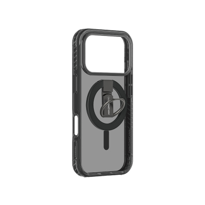 Apple iPhone 17 Pro Kılıf M-safe Şarj Özellikli Yüzük Standlı Amazingthing Titan Pro Serisi Kapak - 5