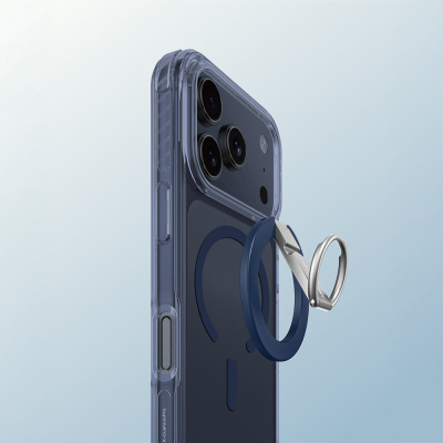 Apple iPhone 17 Pro Kılıf M-safe Şarj Özellikli Yüzük Standlı Amazingthing Titan Pro Serisi Kapak - 20