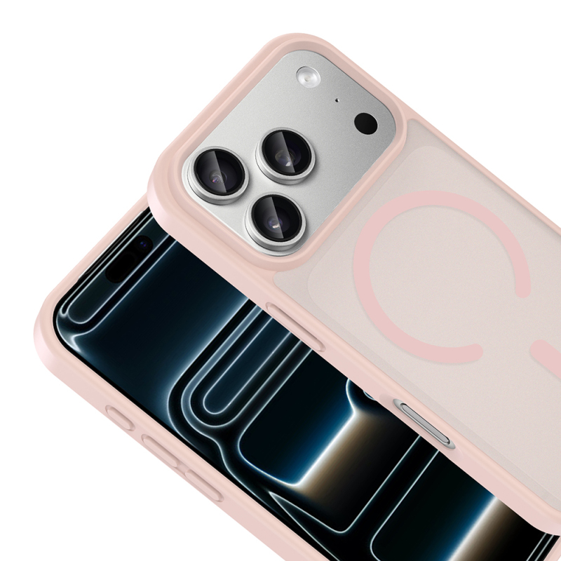 Apple iPhone 17 Pro Kılıf M-safe Şarj Özellikli Zore Babet Kapak - 10