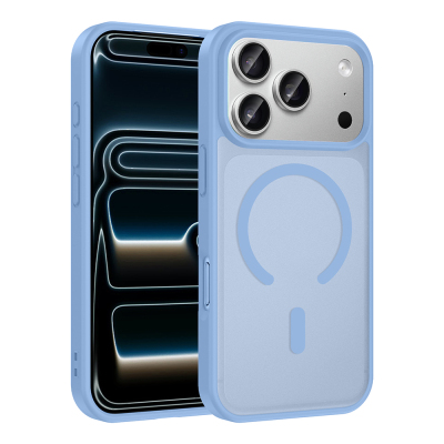 Apple iPhone 17 Pro Kılıf M-safe Şarj Özellikli Zore Babet Kapak - 8