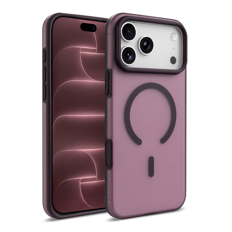 Apple iPhone 17 Pro Kılıf M-safe Şarj Özellikli Zore Kuin Kapak - 2