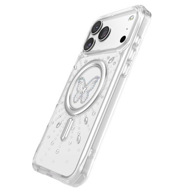 Apple iPhone 17 Pro Kılıf M-Safe Şarj Özellikli Zore Paris Mova Sert PC Kapak - 5