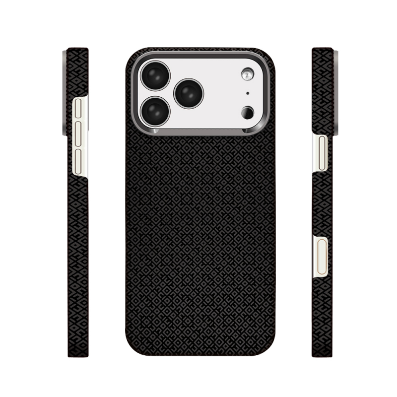 Apple iPhone 17 Pro Kılıf M-Safe Şarj Özellikli Zore Paris Vax Sert PC Kapak - 4