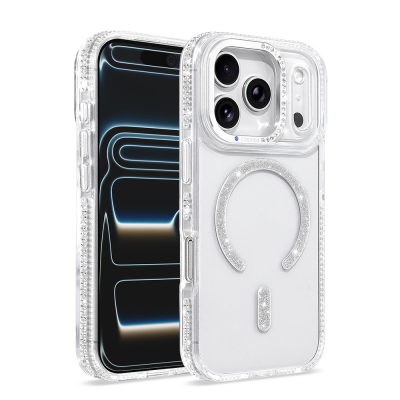 Apple iPhone 17 Pro Kılıf M-safe Şarj Özellikli Zore Tera Silikon Kapak - 2