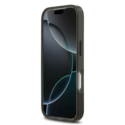 Apple iPhone 17 Pro Kılıf Mercedes Benz Orjinal Lisanslı M-safe Şarj Özellikli Buzlu PC Nostaljik Yıldız Dizayn Kapak - 7