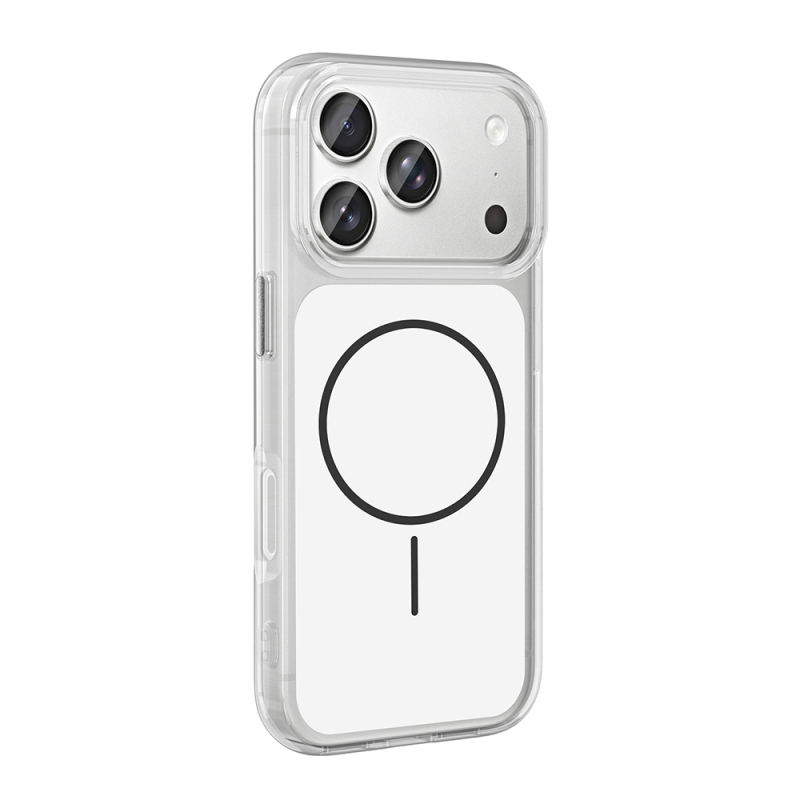 Apple iPhone 17 Pro Kılıf Metal Buton Tasarımlı Zore İkonik Sert Silikon Kapak - 9