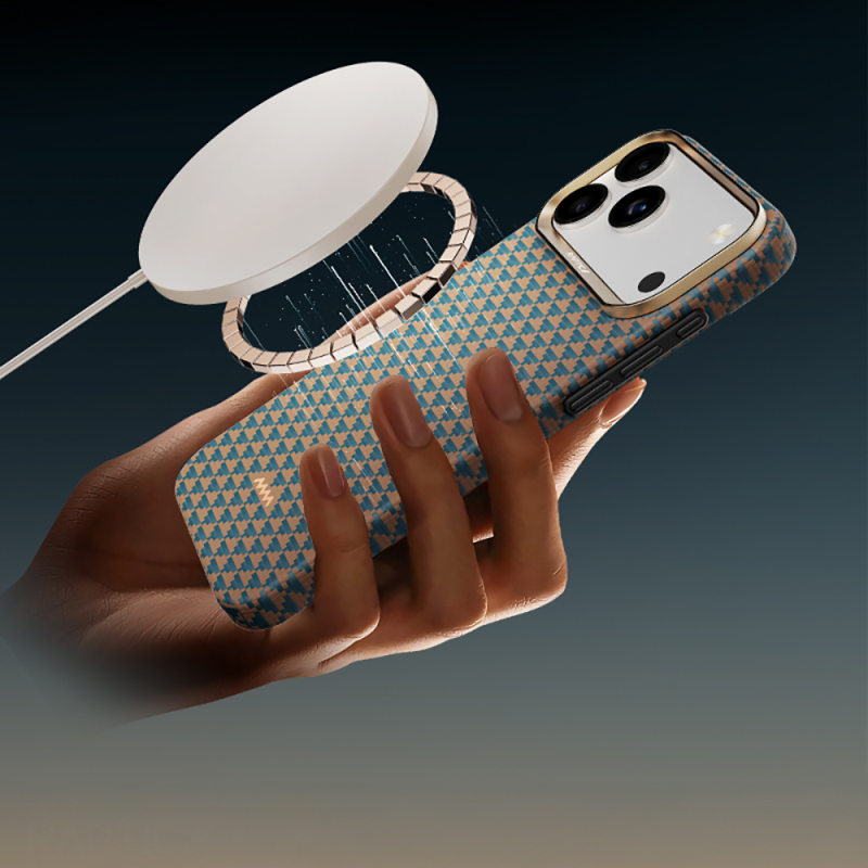 Apple iPhone 17 Pro Kılıf Raptic 2in1 Bundle Kit Aramid Skin Destiny Serisi Stand ve Kapak - 10