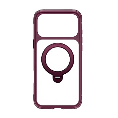 Apple iPhone 17 Pro Kılıf Wiwu AG-203 AeroGuard Ultra Serisi M-safe Şarj Özellikli Airbag Tasarımlı Standlı Kapak - 25