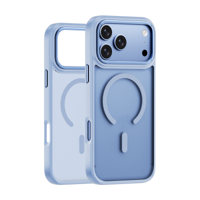 Apple iPhone 17 Pro Kılıf Wiwu FGG-012 ArmorPro Serisi M-safe Şarj Özellikli Parmak İzi Bırakmayan Kılıf - 1