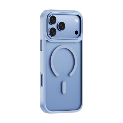 Apple iPhone 17 Pro Kılıf Wiwu FGG-012 ArmorPro Serisi M-safe Şarj Özellikli Parmak İzi Bırakmayan Kılıf - 7
