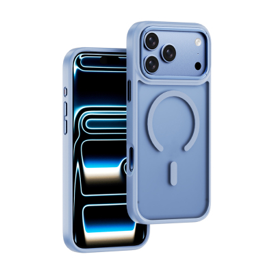 Apple iPhone 17 Pro Kılıf Wiwu FGG-012 ArmorPro Serisi M-safe Şarj Özellikli Parmak İzi Bırakmayan Kılıf - 15