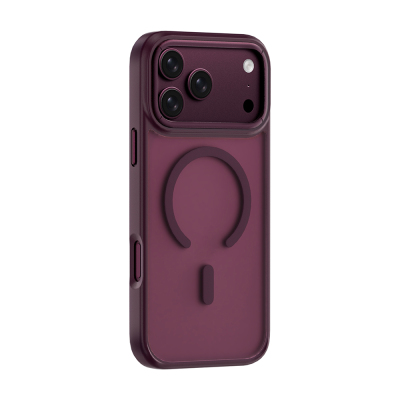 Apple iPhone 17 Pro Kılıf Wiwu FGG-012 ArmorPro Serisi M-safe Şarj Özellikli Parmak İzi Bırakmayan Kılıf - 8