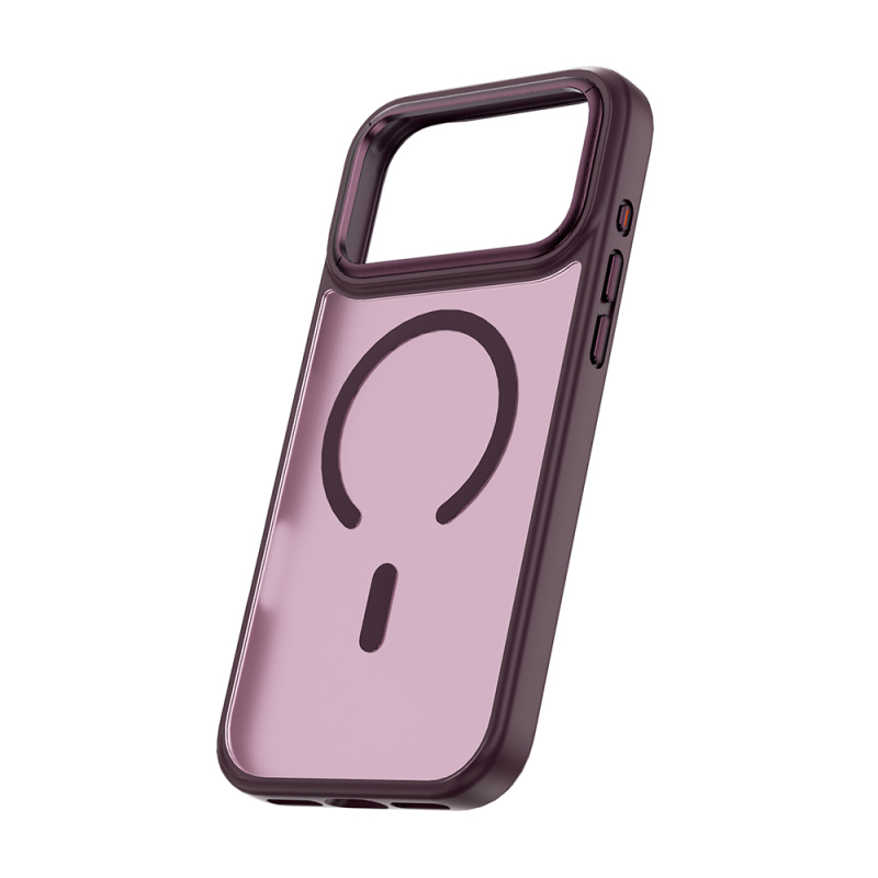 Apple iPhone 17 Pro Kılıf Wiwu FGG-012 ArmorPro Serisi M-safe Şarj Özellikli Parmak İzi Bırakmayan Kılıf - 12