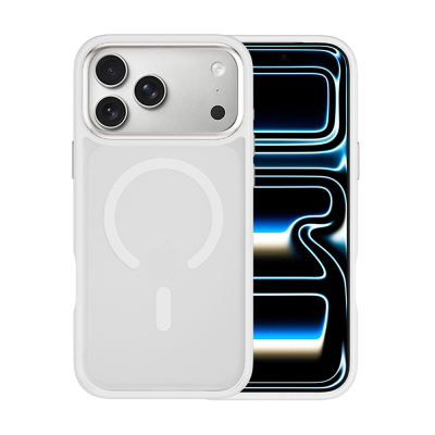 Apple iPhone 17 Pro Kılıf Wiwu FGG-012 ArmorPro Serisi M-safe Şarj Özellikli Parmak İzi Bırakmayan Kılıf - 29