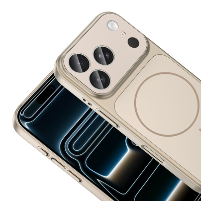 Apple iPhone 17 Pro Kılıf Zore M-Safe Şarj Özellikli Kamera Korumalı Formen Kapak - 15