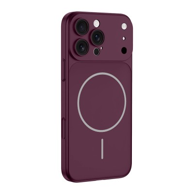 Apple iPhone 17 Pro Kılıf Zore M-Safe Şarj Özellikli Kamera Korumalı Spark Kapak - 13