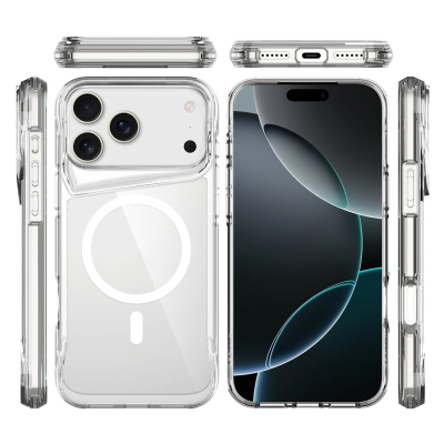 Apple iPhone 17 Pro Kılıf Zore M-safe Şarj Özellikli T-Max M-safe Kapak - 10