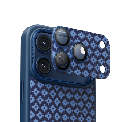 Apple iPhone 17 Pro Max Benks ArmorWarrior ArmorGrid Serisi Kevlar Kamera Lens Koruyucu - 13