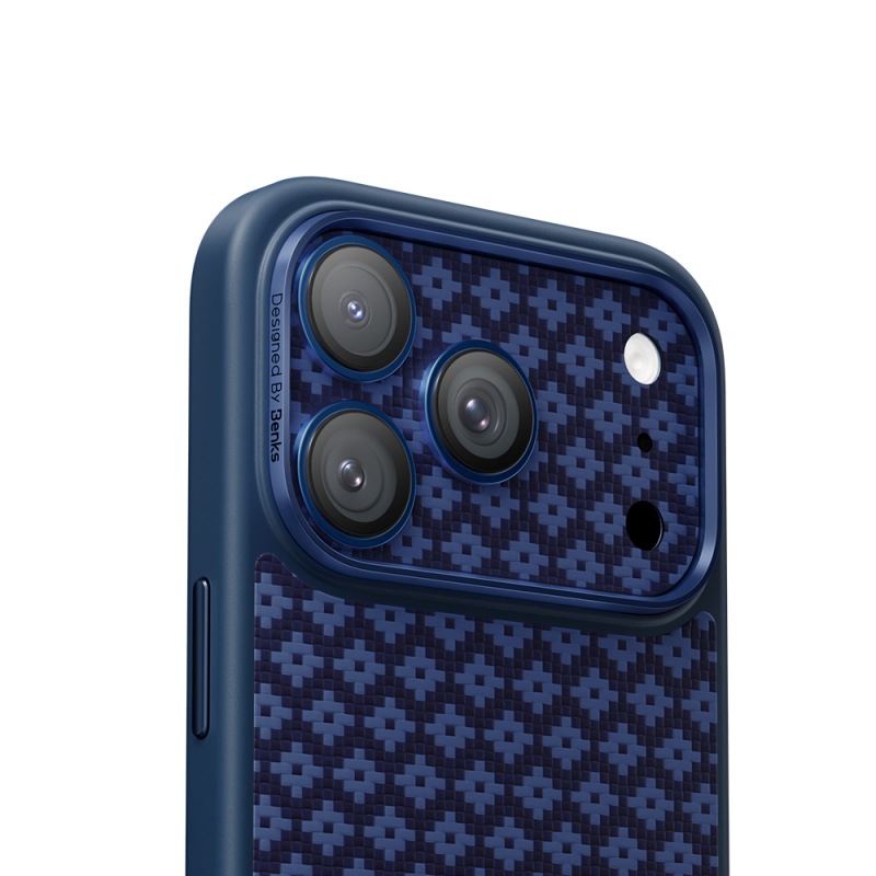 Apple iPhone 17 Pro Max Benks ArmorWarrior ArmorGrid Serisi Kevlar Kamera Lens Koruyucu - 15