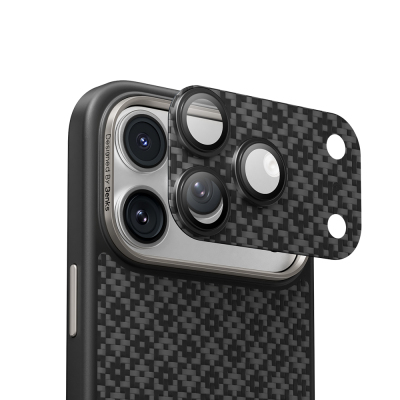 Apple iPhone 17 Pro Max Benks ArmorWarrior ArmorGrid Serisi Kevlar Kamera Lens Koruyucu - 12