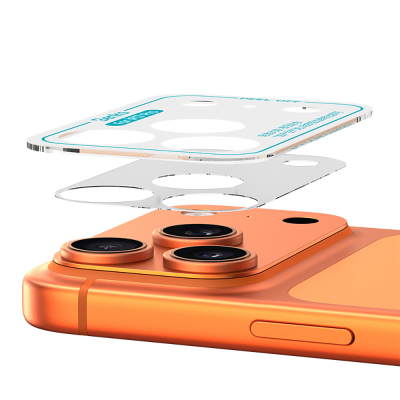 Apple iPhone 17 Pro Max Benks Çizilmelere Karşı Dayanıklı 0.35mm Mat Kamera Full Lens Koruyucu - 10