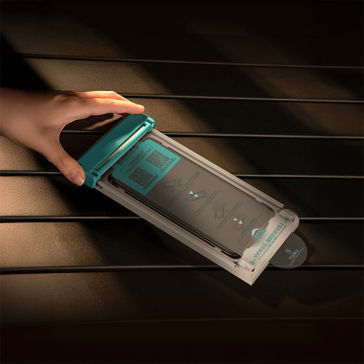 Apple iPhone 17 Pro Max Benks Glass Warrior 2.0 EZFita Sapphire Glass Screen Protector + Easy Application Tool - 7