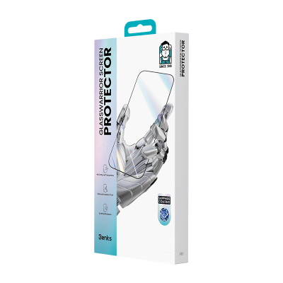 Apple iPhone 17 Pro Max Benks Glass Warrior Safir Coating 0.3mm Cam Ekran Koruyucu + Kolay Uygulama Aparatı - 5