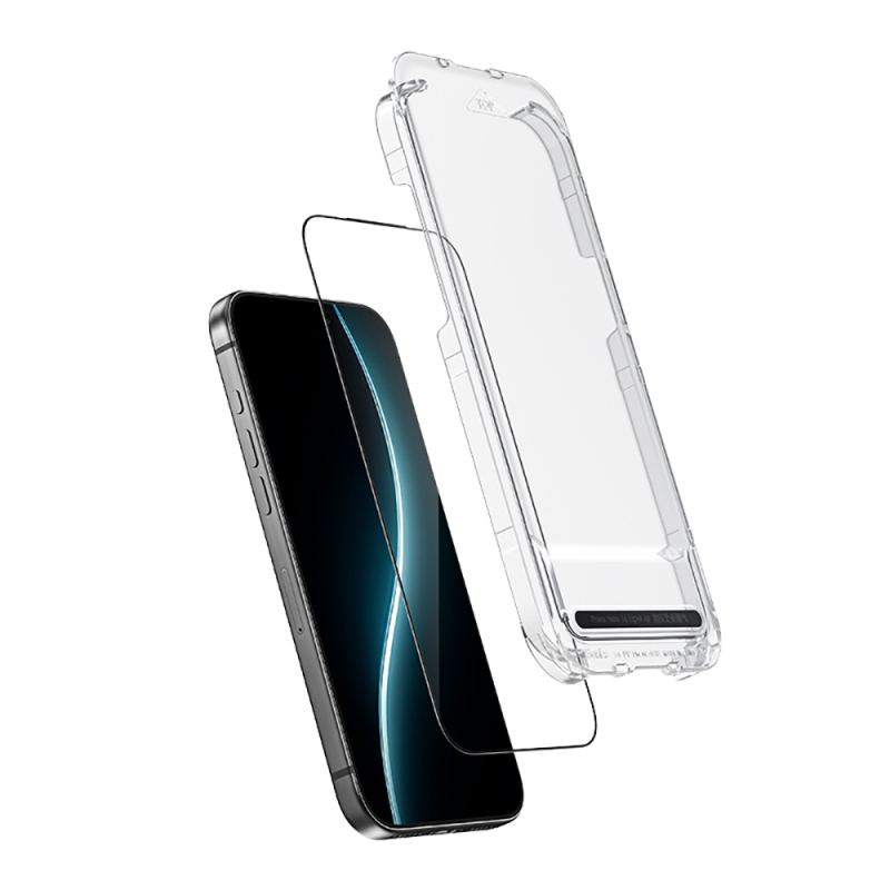 Apple iPhone 17 Pro Max Benks Ultra Shield 0.3mm Ekran Koruyucu + Kolay Uygulama Aparatlı - 4