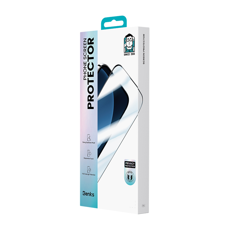 Apple iPhone 17 Pro Max Benks Ultra Shield 0.3mm Privacy Screen Protector + Easy Application Tool - 6