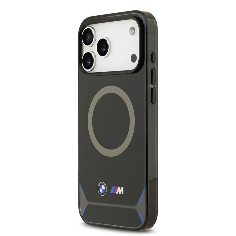 Apple iPhone 17 Pro Max Case BMW Original Licensed M-safe Charging Feature Metal Button Design IML Printed M Design Cover - 3