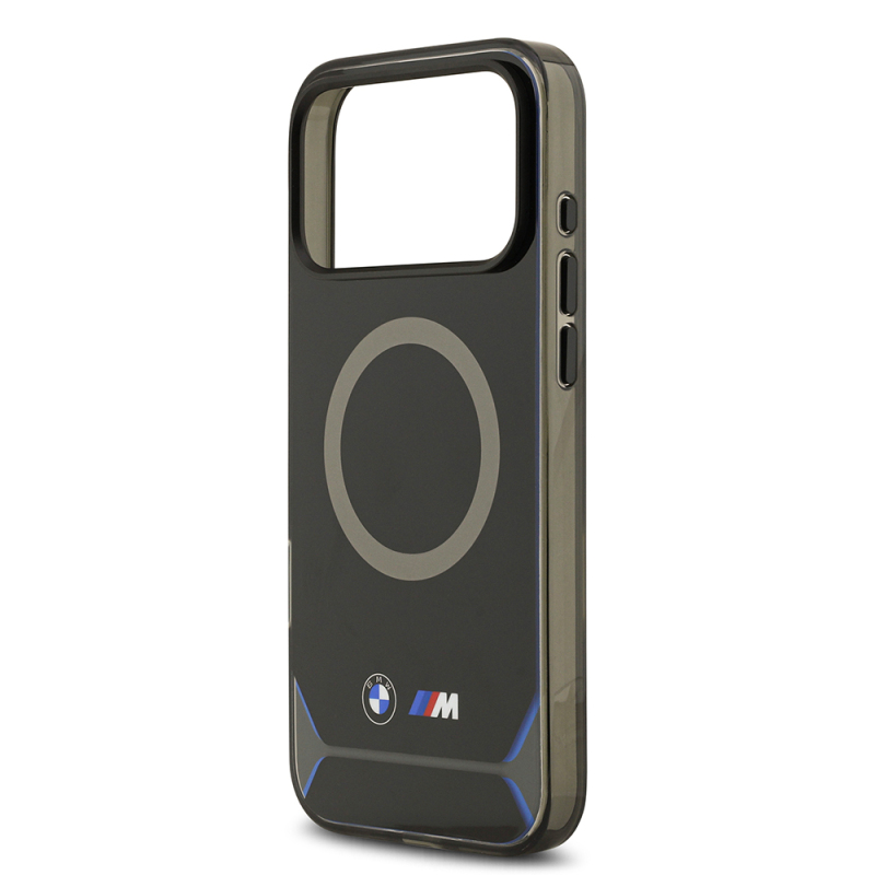 Apple iPhone 17 Pro Max Case BMW Original Licensed M-safe Charging Feature Metal Button Design IML Printed M Design Cover - 7