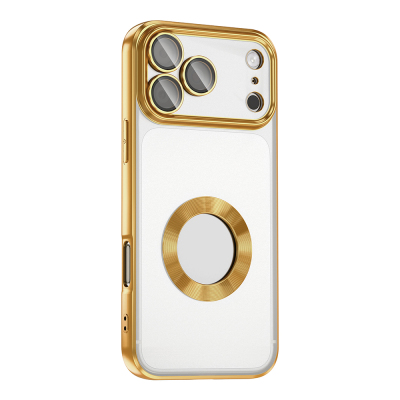 Apple iPhone 17 Pro Max Case Camera Protection Logo Showing Zore Omega Cover - 9