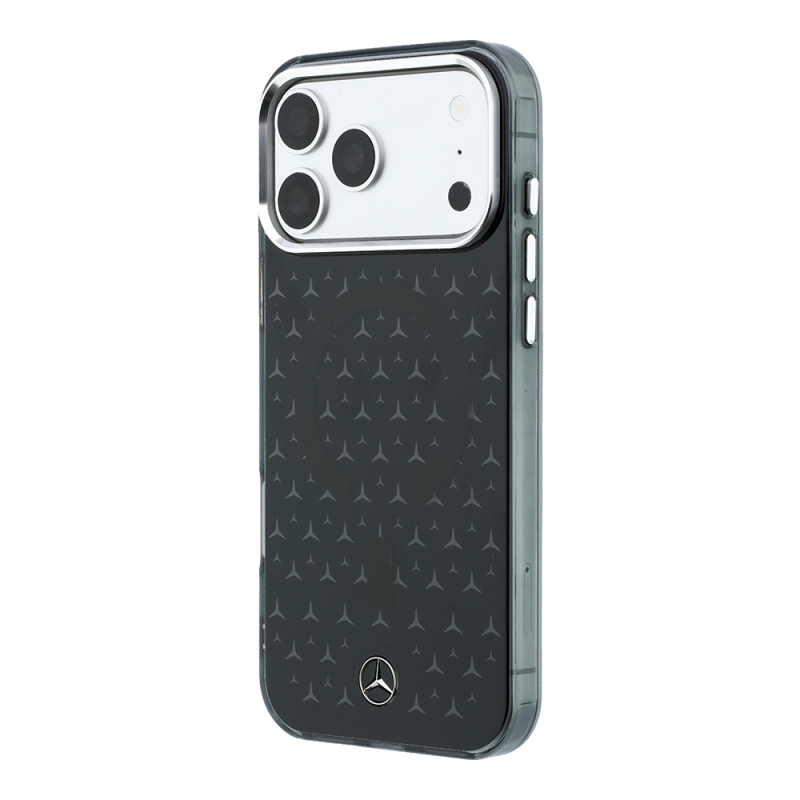 Apple iPhone 17 Pro Max Case – Genuine Licensed Mercedes-Benz – Dual-Layer Star Pattern Design – M-Safe Charging Compatible - 10
