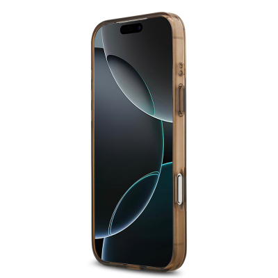 Apple iPhone 17 Pro Max Kılıf Guess Orjinal Lisanslı M-safe Şarj Özellikli IML Baskılı Klasik Logolu 4G Desenli Kapak - 7