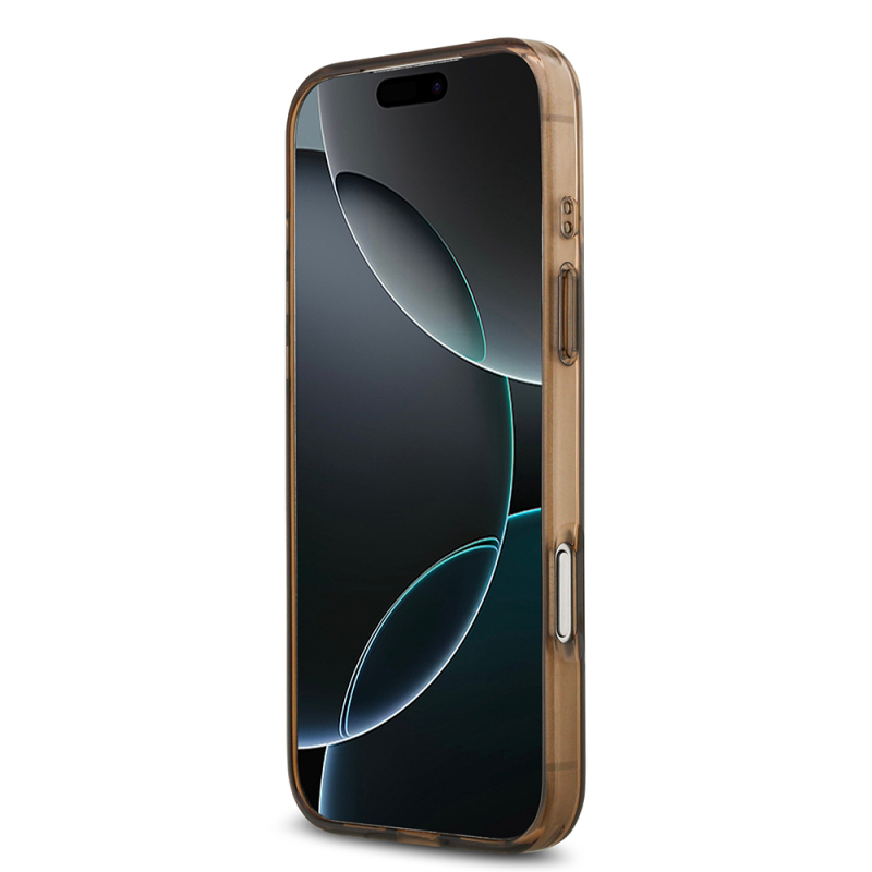 Apple iPhone 17 Pro Max Kılıf Guess Orjinal Lisanslı M-safe Şarj Özellikli IML Baskılı Klasik Logolu 4G Desenli Kapak - 7