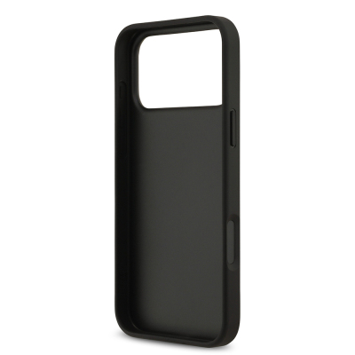 Apple iPhone 17 Pro Max Case Guess Original Licensed PU Leather 4G Patterned Triangle Logo Cover - 8