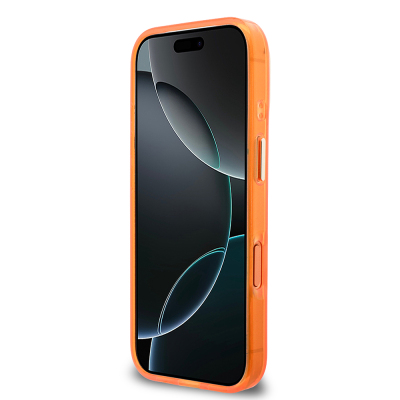 Apple iPhone 17 Pro Max Case Guess Original Licensed Silicone Cover with Large Metal Logo and Text 4G Design. - 6