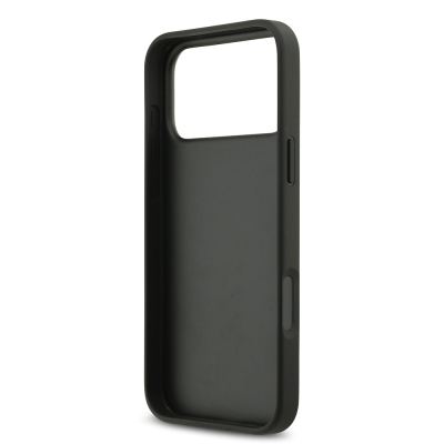 Apple iPhone 17 Pro Max Case Guess Original Licensed Stone Back Triangle Logo Cover - 8