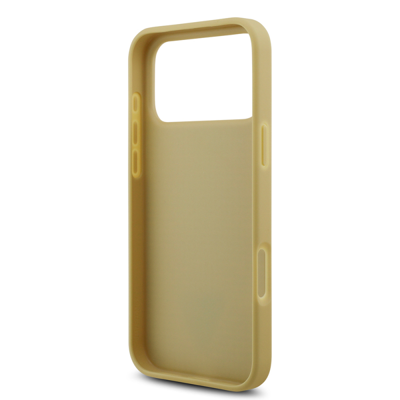 Apple iPhone 17 Pro Max Case Guess Original Licensed Stone Back Triangle Logo Cover - 18